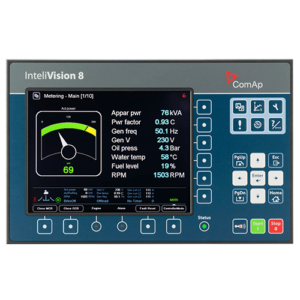 سیستم تولید همزمان برق و حرارت CHP توسط کنترلر ComAp - intelivision8