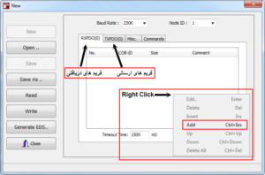 معرفی پروتکل ارتباطی CAN open و راه اندازی ماژول FATEK FBs-CBCAN - 91