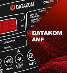 کنترلر اضطراری - AMF - DATAKOM - کنترلر دیزل ژنراتور تک