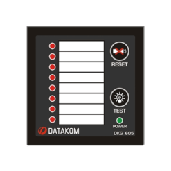 DKG-605 - کنترلر دیزل ژنراتور - DATAKOM - نمایشگر